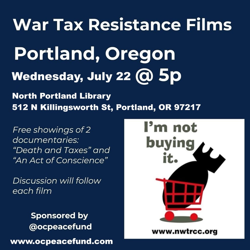 Poster of a WTR event of film showings with the location and details